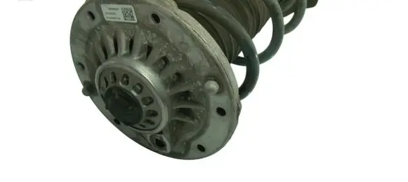 Front shock absorber with coil spring