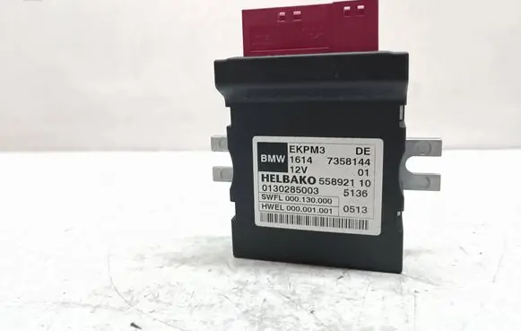 BMW 1 F20 F21 Fuel injection pump control unit/module 7358144 16147358144