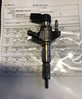 Ford C-MAX I Fuel injector 98024488680