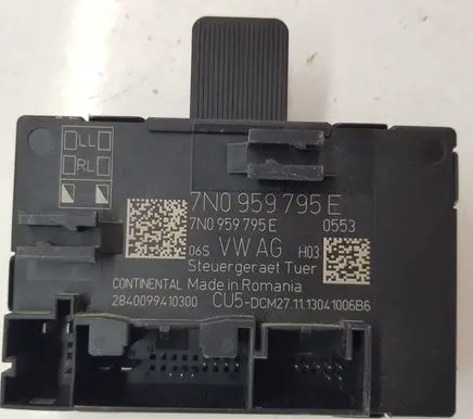 Skoda Yeti (5L) Door control unit/module 7N0959795E