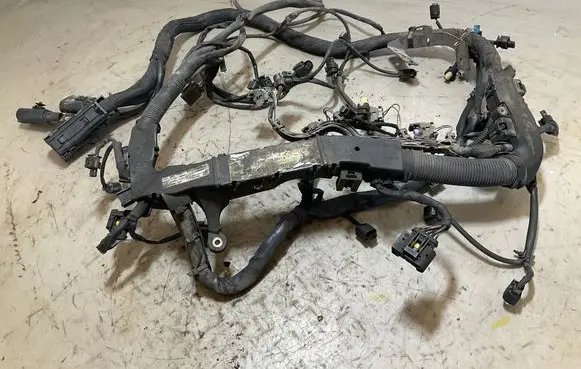 Engine installation wiring loom