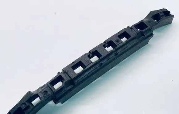 Front bumper foam support bar