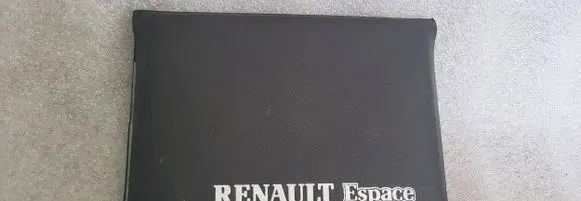 Renault Espace II Owners service history hand book 