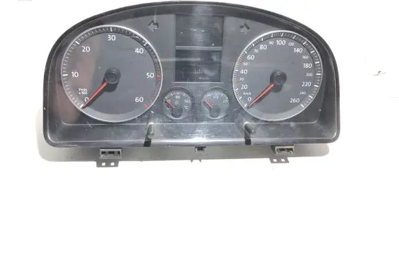 Volkswagen Touran I Speedometer (instrument cluster) 1T0920851C V0021000 VWZ7Z0D1010667