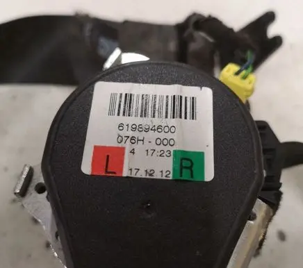 Volvo V40 Rear seatbelt 619894600