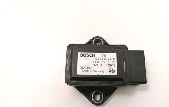 BMW 5 E60 E61 ESP acceleration yaw rate sensor 0265005266 34526758750