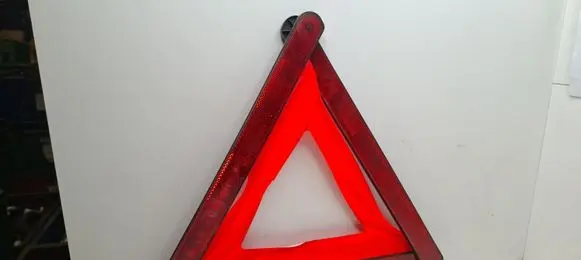 BMW 5 E39 Emergency warning sign 27R03566