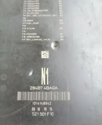 Nissan Qashqai Comfort/convenience module 284B74BA0A