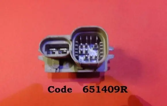 Renault Scenic I Heater blower motor/fan resistor 651409R