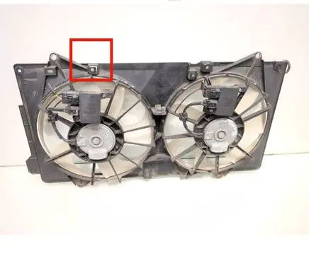 Mazda 6 Electric radiator cooling fan 4993003660