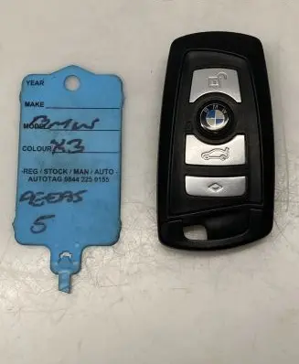 BMW X3 F25 Ignition key/card NOCODE