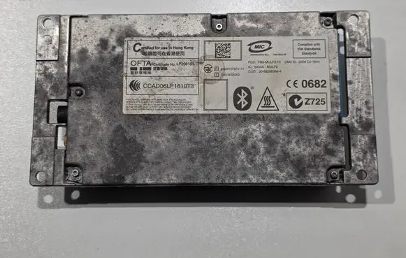 BMW 5 E60 E61 Bluetooth control unit module CCAD06LP1610T3