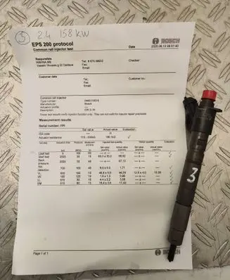 Volvo V60 Fuel injector 0445116016 CR1318
