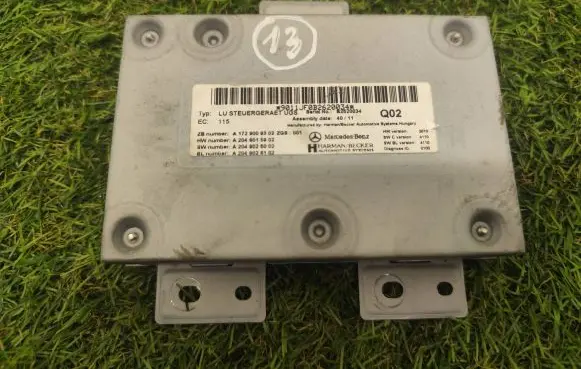 Mercedes-Benz S W221 GPS navigation control unit/module A1729009302 A2049015902 A2049026102