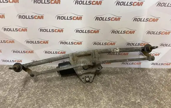 Renault Kangoo I Front wiper linkage and motor