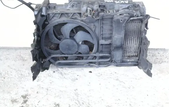 Peugeot 407 Radiator support slam panel