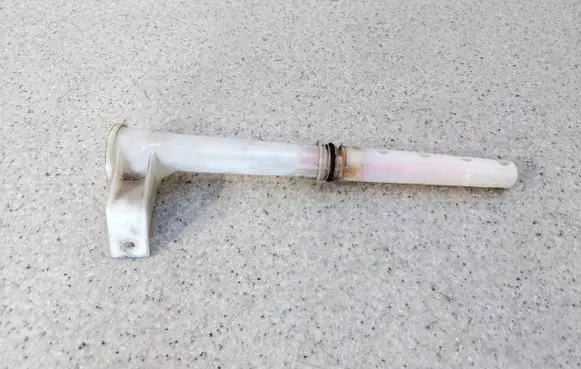 Mazda 626 Window washer liquid tank fill tube 
