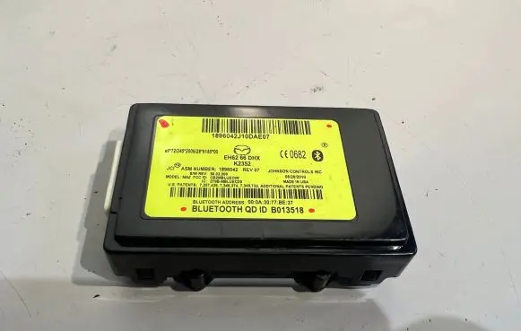 Mazda CX-7 Bluetooth control unit module EH6266DHX 189042JJ1DE 1896042
