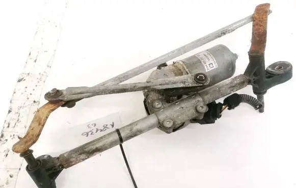 Opel Corsa D Front wiper linkage and motor