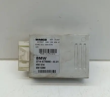 BMW X5 E70 Air suspension control unit module (rear) 6778966 037847 4461500500