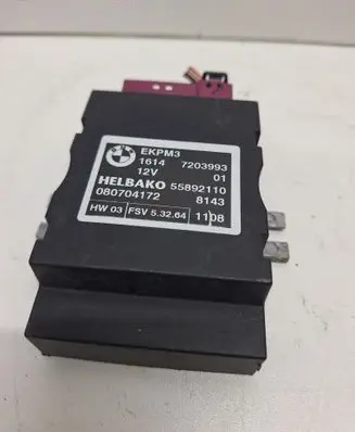 BMW 5 E60 E61 Fuel injection control unit/module 7203993