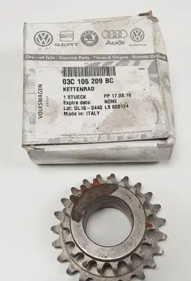 Skoda Fabia Mk2 (5J) Crankshaft gear 03C105209BC
