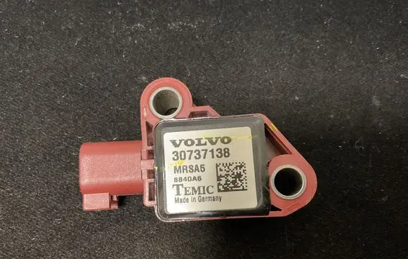 Airbag deployment crash/impact sensor