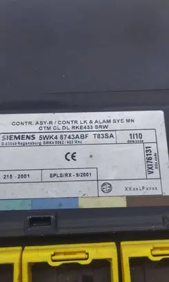 Ford Mondeo Mk III Comfort/convenience module 5WK48743ABF