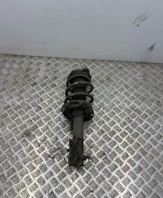 Front shock absorber with coil spring