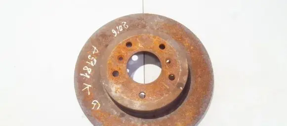Renault Kadjar Rear brake disc neventiliuojamas