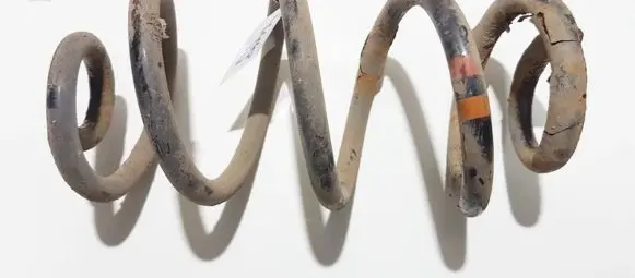 Rear coil spring