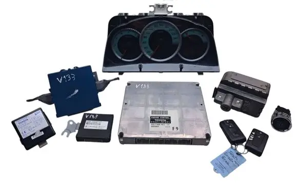 Toyota Corolla Verso AR10 Engine ECU kit and lock set 838000F092 838000F092A MB2574403890
