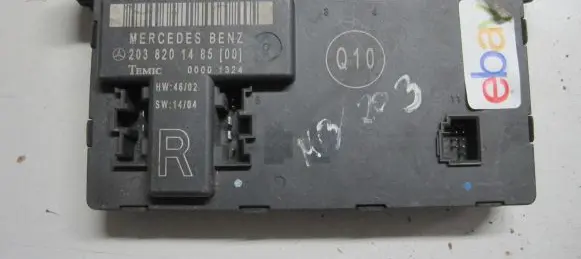 Mercedes-Benz C W203 Door control unit/module 2038201485