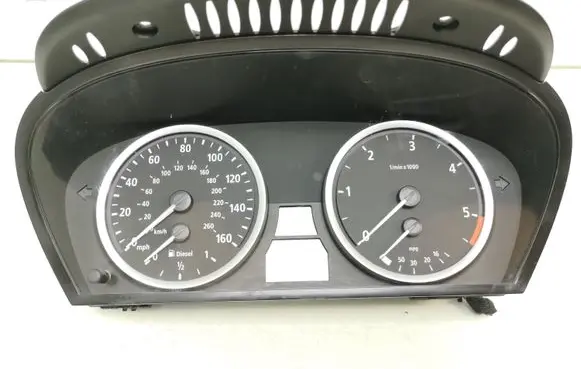 BMW 5 E60 E61 Speedometer (instrument cluster) 6958601 62116958601 6934312