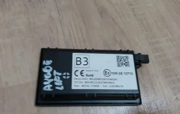 Toyota Yaris Other control units/modules 86741-YY050