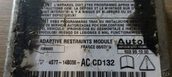 Ford Mondeo MK IV Airbag control unit/module 4S7T14B056 ACCD132