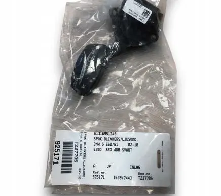 BMW 5 E60 E61 Headlight wiper switch 