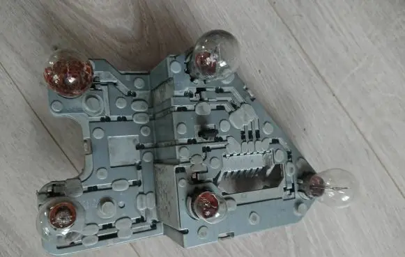 Jaguar XJ X300 Tail light bulb cover holder LNA4903AA