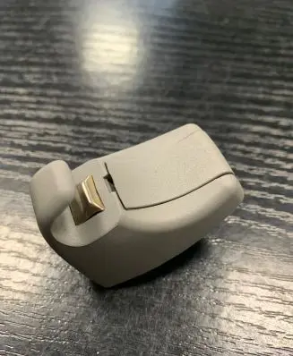 Sun visor clip/hook/bracket