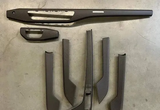 Audi A4 S4 B9 8W Front door trim (molding) 8W1853189AJ 8W0867409AL 8W0867410AL