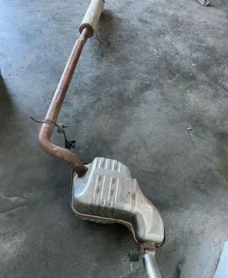 Volvo V70 Muffler/silencer A839TAS