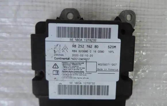 Opel Crossland X Airbag control unit/module 9825276280
