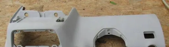 Mercedes-Benz ML W166 Dashboard lower bottom trim panel 