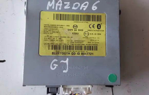 Mazda 6 Bluetooth control unit module GHP966DH0D