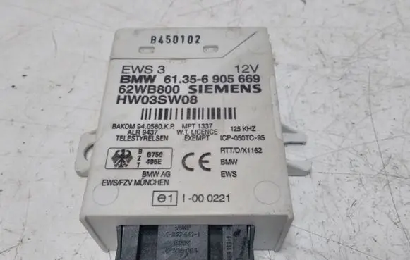 BMW 3 E46 Immobilizer control unit/module 61356905669