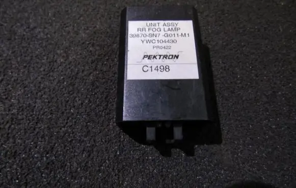 Honda Accord Other control units/modules 39870sn7g011m1 ywc104430