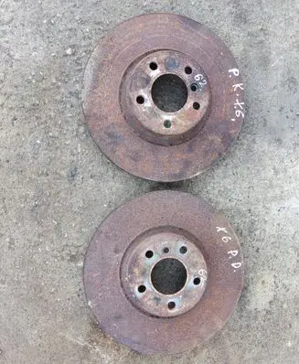Front brake disc