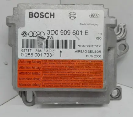 Volkswagen Phaeton Airbag control unit/module 3D0909601E 0285001733