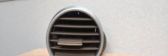 Dash center air vent grill
