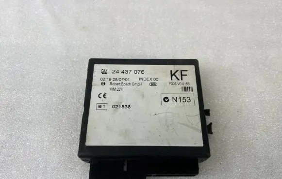 Opel Zafira A Comfort/convenience module 24437076